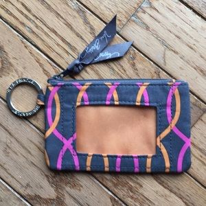 Vera Bradley lanyard wallet